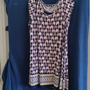 Crown and Ivy elephant dress